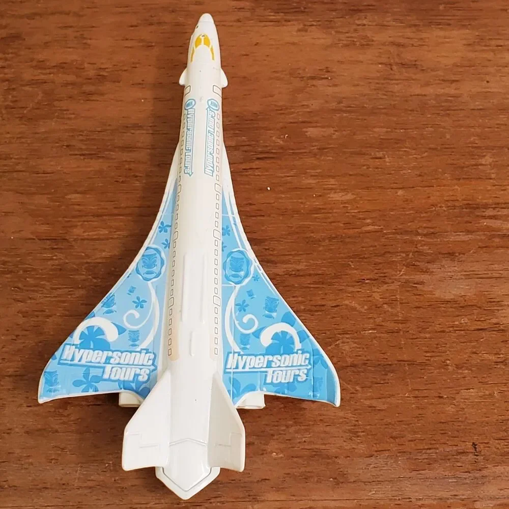 Vintage Matchbox Skybusters Die-cast Concorde Supersonic Jet Hypersonic Tours
